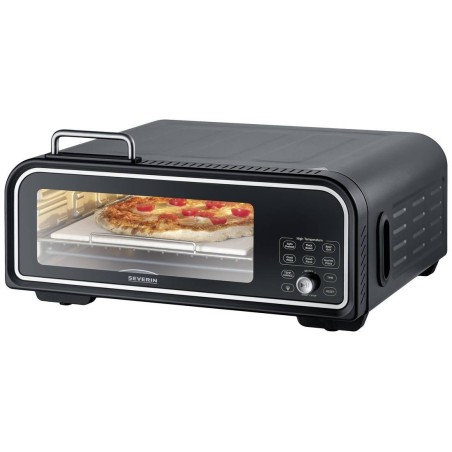 SEVERIN PG 8575 SERICO Pizza Oven 2kW – Black | Perfectly Crispy Pizzas at Home!